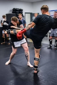 Kickboxing classes in Runcorn at Cheshire Combat Acadmey hosted by Stealth BJJ Cheshire